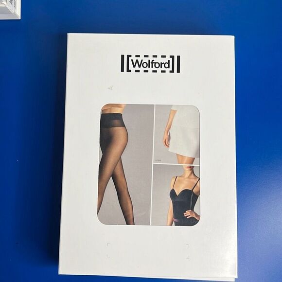 NWT Wolford Esmeralda String Body Black 10 C-cup - Picture 15 of 16
